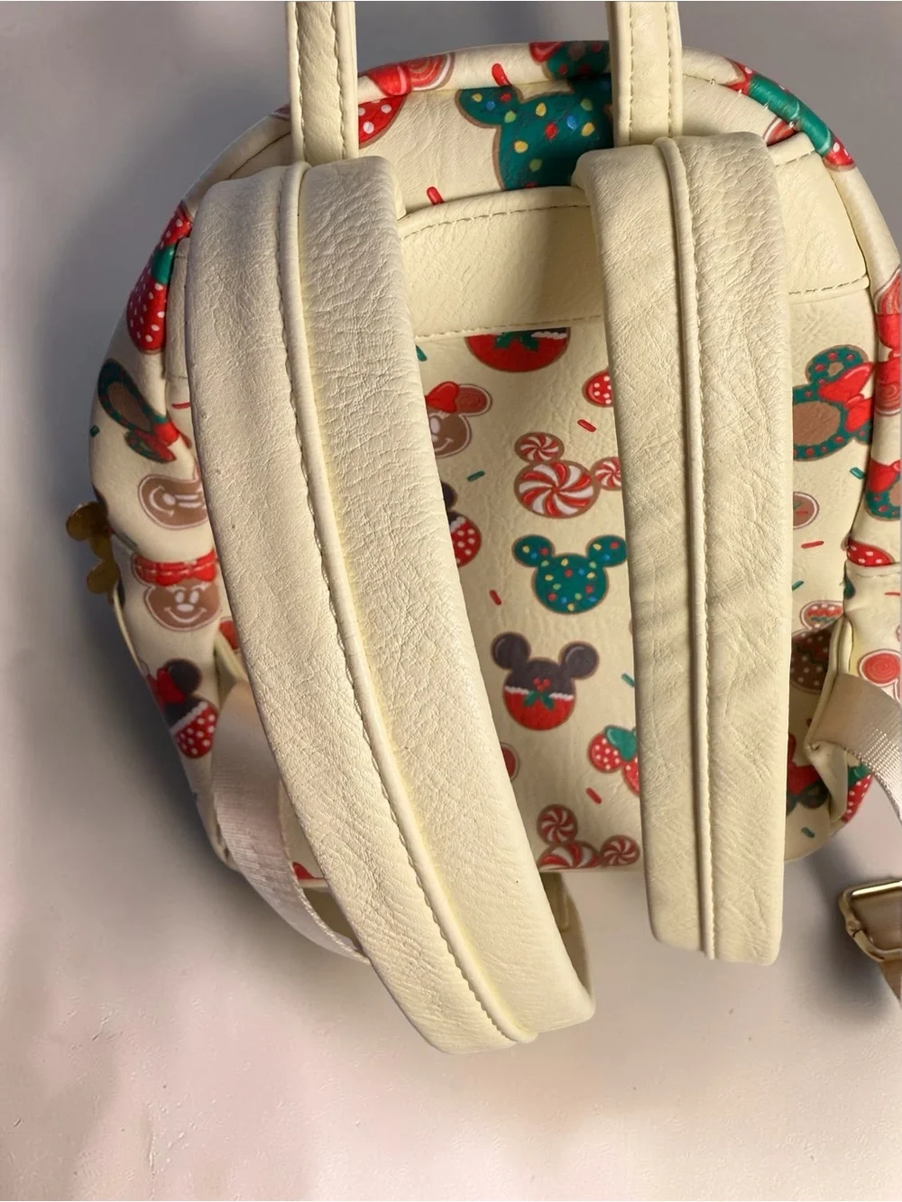 Loungefly | Mickey & Minnie Christmas Cookie Backpack without Ears